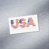 Amerikaanse vlag USA Magneet (Voorbeeld)