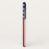 Amerikaanse Vlag USA Patriottisch Amerika 4 juli Case-Mate iPhone Case (Achterkant/links)