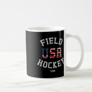 Amerikaanse Vlag USA Veldhockeyspeler Gift T-shirt Koffiemok