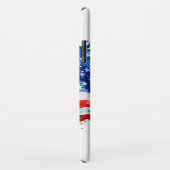 Amerikaanse vlag USA Waterverf 4 juli Case-Mate iPhone Case (Achterkant/rechts)