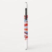 Amerikaanse vlag USA Waterverf 4 juli Case-Mate iPhone Case (Achterkant/links)