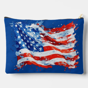 Amerikaanse Vlag USA Waterverf 4 juli Etui