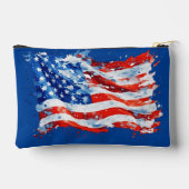 Amerikaanse Vlag USA Waterverf 4 juli Etui (Achterkant)