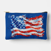 Amerikaanse Vlag USA Waterverf 4 juli Etui (Voorkant)