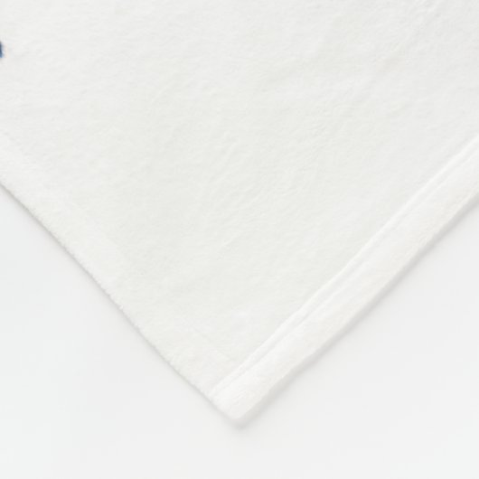 Amerikaanse vlag USA Waterverf 4 juli Fleece Deken (Hoek)