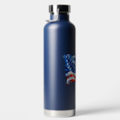 Amerikaanse vlag USA Waterverf 4 juli Waterfles (Rechts)