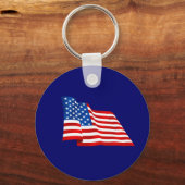 Amerikaanse vlag van de Verenigde Staten Sleutelhanger (Voorkant)