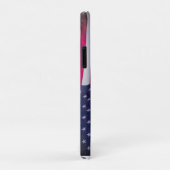 Amerikaanse vlag van dichtbij en wapperend in de w Case-Mate iPhone case (Achterkant/rechts)