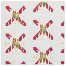 Amerikaanse vlag van Florida Stof