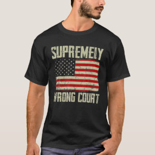  Amerikaanse vlag van het Hooggerechtshof T-shirt