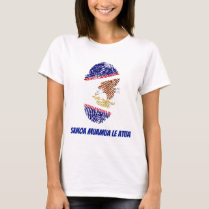 Amerikaanse vlag van Samoa T-shirt
