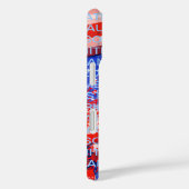 Amerikaanse vlag van vaderland Case-Mate iPhone case (Achterkant / Rechts)