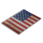 Amerikaanse vlag  verdrietig Amerikaanse vlag cade Notitieboek (Linkerzijde)