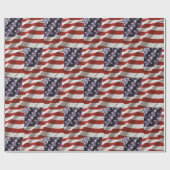 Amerikaanse vlag - Verenigde Staten Cadeaupapier (Vlak)