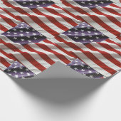 Amerikaanse vlag - Verenigde Staten Cadeaupapier (Hoek)