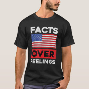 Amerikaanse vlag Verenigde Staten Feiten over gevo T-shirt