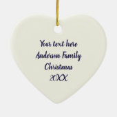 Amerikaanse vlag Verenigde Staten gepersonaliseerd Keramisch Ornament (Achterkant)