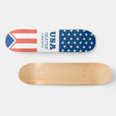 Amerikaanse vlag Verenigde Staten gepersonaliseerd Persoonlijk Skateboard (Horizontaal)
