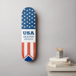 Amerikaanse vlag Verenigde Staten gepersonaliseerd Persoonlijk Skateboard