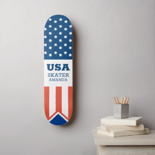 Amerikaanse vlag Verenigde Staten gepersonaliseerd Persoonlijk Skateboard