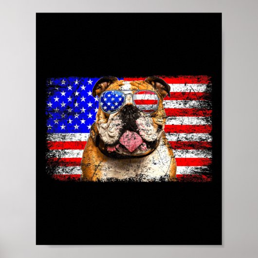 Amerikaanse vlag Verenigde Staten Geweldige Poster (Voorkant)