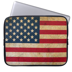  Amerikaanse vlag Verenigde Staten Laptop Sleeve