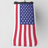 Amerikaanse vlag Verenigde Staten rood wit blauw Golfheadcover (Draai 90)