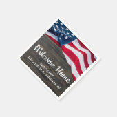 Amerikaanse vlag Verenigde Staten Servet (Hoek)