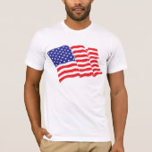 Amerikaanse vlag/Verenigde Staten T-shirt (Voorkant)