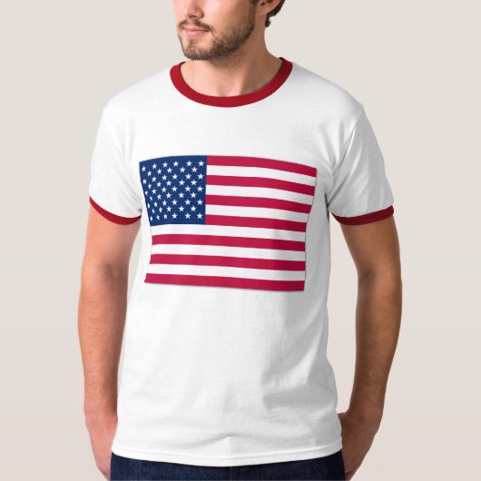 Amerikaanse vlag Verenigde Staten T-shirt (Voorkant)