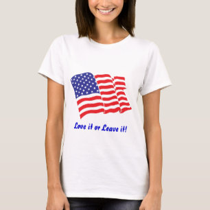 Amerikaanse vlag/Verenigde Staten T-shirt