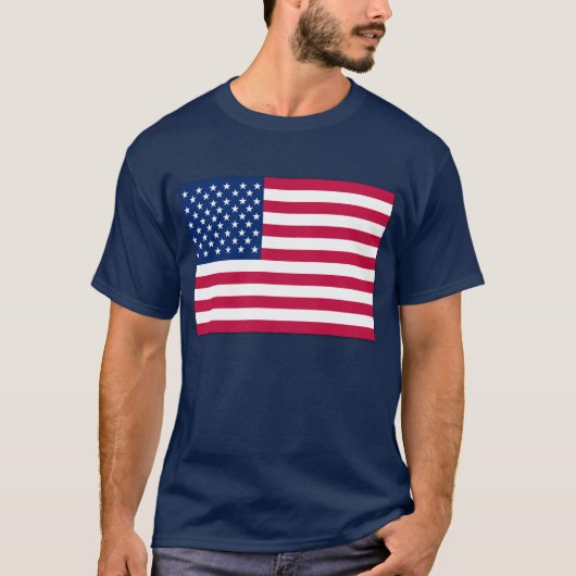 Amerikaanse vlag Verenigde Staten T-shirt (Voorkant)