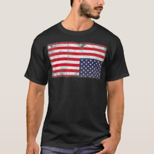 Amerikaanse vlag Verenigde Staten U T-shirt