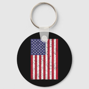 Amerikaanse vlag Verenigde Staten van Amerika 4t Sleutelhanger