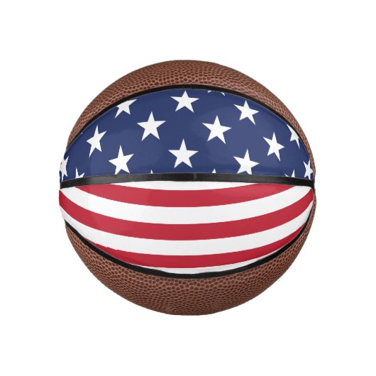 Amerikaanse vlag Verenigde Staten van Amerika Basketbal (Voorkant)