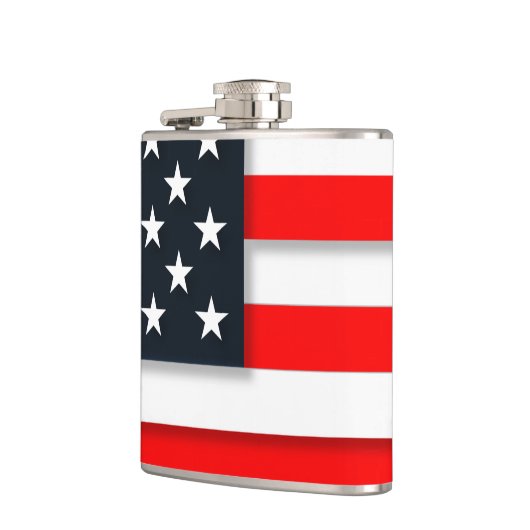 Amerikaanse vlag Verenigde Staten van Amerika Heupfles (Links)