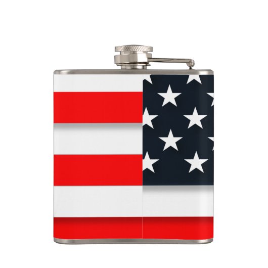 Amerikaanse vlag Verenigde Staten van Amerika Heupfles (Achterkant)
