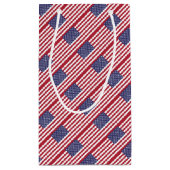 Amerikaanse vlag - Verenigde Staten van Amerika Klein Cadeauzakje (Achterkant)