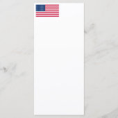 Amerikaanse vlag Verenigde Staten van Amerika Menu (Voorkant)