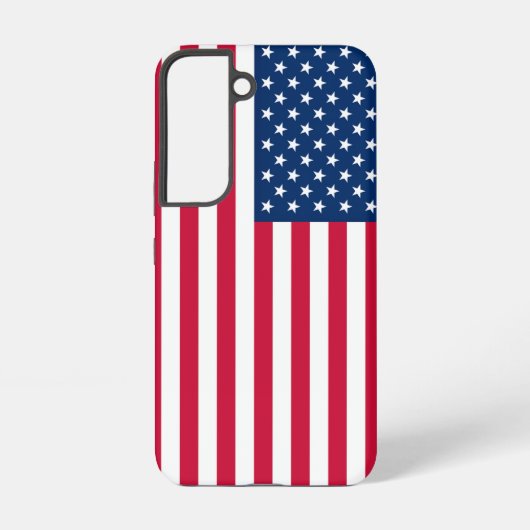 Amerikaanse vlag - Verenigde Staten van Amerika -  Samsung Galaxy Hoesje (Achterkant)