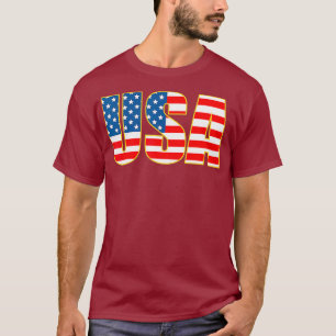Amerikaanse vlag Verenigde Staten van Amerika T-shirt