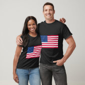 Amerikaanse vlag Verenigde Staten van Amerika T-shirt (Unisex)