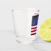 Amerikaanse vlag & Verenigde Staten - Verenigde St Shot Glas (Links)