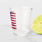 Amerikaanse vlag & Verenigde Staten - Verenigde St Shot Glas (Rechts)
