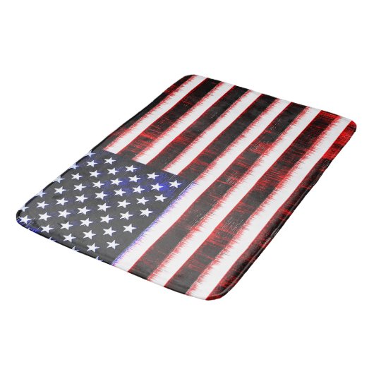 Amerikaanse vlag - Verenigde Staten, Verenigde Sta Badmat (Gekanteld)