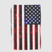 Amerikaanse vlag - Verenigde Staten, Verenigde Sta Golfhanddoek (Voorkant)