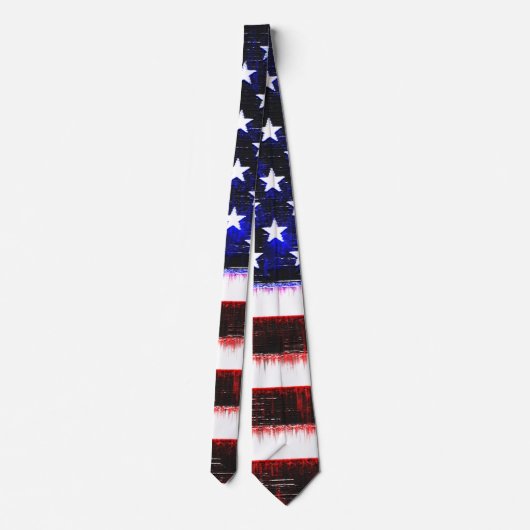 Amerikaanse vlag - Verenigde Staten, Verenigde Sta Stropdas (Achterkant)
