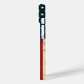 Amerikaanse vlag verouderd vervuild Case-Mate iPhone case (Achterkant / Links)