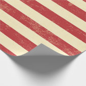 Amerikaanse vlag vervaagd cadeaupapier (Hoek)