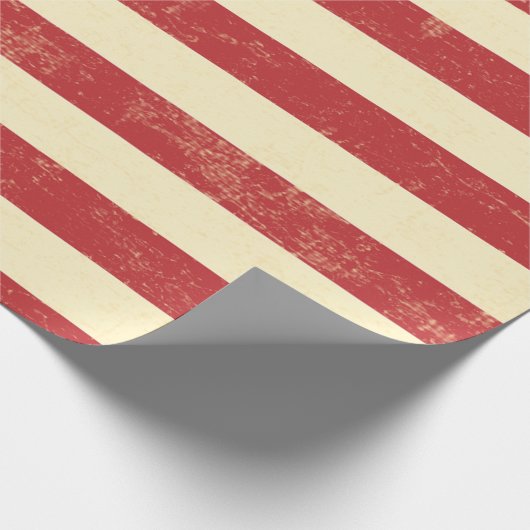 Amerikaanse vlag vervaagd cadeaupapier (Hoek)